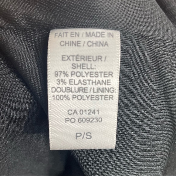 Twilight Simon’s blush and black color block halter box pleat dress - Picture 10 of 10